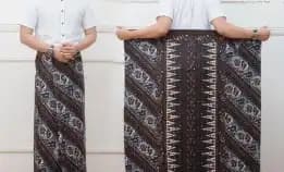 Sarung Batik Gus Iqdam Gus Kautsar Viral Motif Laseman Sarung Batik Pekalongan Khas Pondok Pesantren