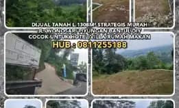 Dijual Tanah Strategis Murah Di Jl. Wonosari Piyungan Bantul Diy.Lt1308m² Cocok Untuk Hotel/Villa/Rm