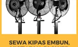 Sewa Kipas Langkat 082366623838 Sewa Kipas Embun Misty Fan Kipas Blower