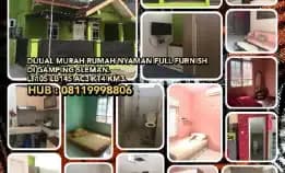 Dijual Murah Rumah Nyaman Full Furnish Di Gamping Sleman.Lt105 Lb145 Ac3 Kt4 Km3. Wa: 08119998806>> 