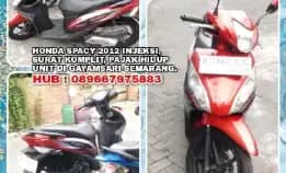 Honda Spacy 2012 Injeksi, Surat Komplit, Pajak Hidup. Unit Di Gayamsari Semarang.H:089667975883>>