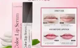 Lomira Lip Serum Korea Pelembab Bibir Pink Color Untuk Bibir Hitam Dan Kering Pecah Original 100% Bp