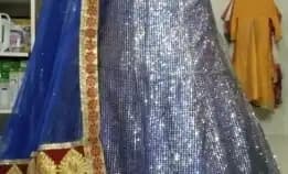 Full Emoibred Wok Lengha Choli