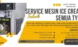 Jasa Service Mesin Ice Cream Gelato, Soft Ice Cream,Hard Ice