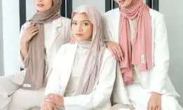 Pashmina Kaos Rayon // Pashmina Kaos Polos //Pashmina Kaos//Matt Rayon Kenan Hijab Lebaranmu