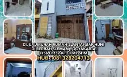 Dijual Murah Rumah 2lantai Siap Huni Di Berbah Sleman Yogyakarta. Lt56 Lb112 Kt3 Km2 Shm