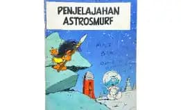 Komik Lebar Eropa Kisah Smurf Penjelajahan Astrosmurf 1986