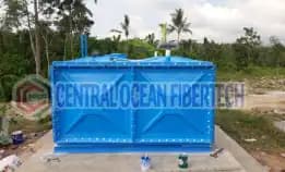 produsen tangki air fiberglass - panel Frp - Rooftank FRP - Tandon Fiber - central ocean fibertech