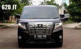 Toyota Alphard G 2.5 Atpm 2016 Hitam