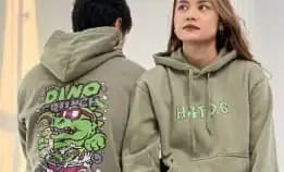 Dino Crunch Hoodie Jumper Pullover