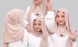 Pashmina Inner Tutup Leher//Pasmina Instan Tutup Leher/Pasmina Kaos