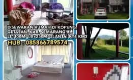 Disewakan Rumah Di Kopeng, Getasan, Kab. Semarang.Lt1100m² Lb±250m² 2lantai Kt4 Km3.H: 085866789574*