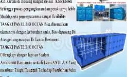 Central Ocean Fibertech - Panel Tank Fiberglass-Tangki Air Bersih- Panel Kotak- Tandon Costume Fiber