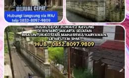 Dijual Cepat Rumah 2 Kavling Di Bintaro Jakarta Selatan. Bisa Untuk Kos2an. Lt336 Lb168 Shm