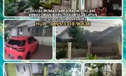 Dijual Rumah Area Radio Dalam, Kebayoran Baru, Jakarta Selatan.Lt315 Lb260 Shm Kt5 Km2.