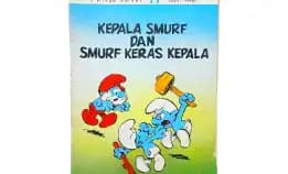 Komik Lebar Eropa Kisah Kepala Smurf Dan Smurf Keras Kepala 1987