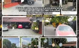 Dijual Rumah Strategis Jl. Taman Siswa Yogyakarta (Sebelah Mie Gacoan)Lt1350 Lb900 Kt16 Km8. 