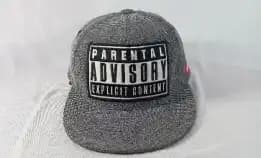 Topi Snapback Premier Parental Advisory Explicit Content Original