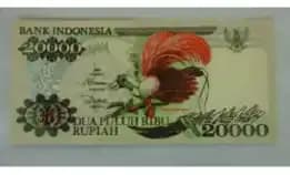 Koleksi Antik Dan Kuno Uang Kertas / Banknotes / Paper Money Cendrawasih Merah 1995 013