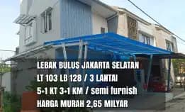 Rumah Siap Huni Di Lebak Bulus.Semi Furnish.Dkt Sekolah Al-Wildan