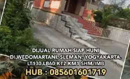 Dijual Rumah Siap Huni Di Wedomartani, Sleman Yogyakarta. Lt130 Lb60 Kt2 Km1 Shm/Imb.H:085601601719