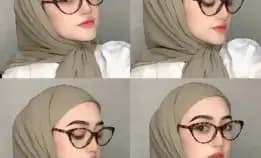 Hijab Jilbab Kerudung Segi Empat Instan Square Bella Inner