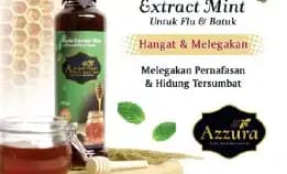 Azzura Madu Extract Mint Untuk Flu Dan Batuk 