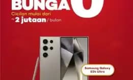 Promo Akhir Tahun!!, Segampang Itu Nyicil Samsung S24 Ultra , Dapatkan Bunga 0% Dan Free Cicilan 1x