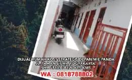 Dijual Rumah Kost Strategis Depan Mie Panda Jl. Taman Siswa Yogyakarta.Shm Lt131 Lb120 Kt5 Km5