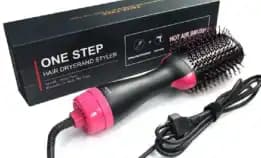 Hairdryer And Styler One Step Brush (Sisir Pengering, Pelurus & Curly Rambut Elektrik 4in1)