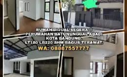 Rumah Di Perumahan Batununggal Abadi Bandung.Lt180 Lb220 Shm Bagus Terawat.Wa: 08887557777