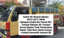 Jasa Sedot Wc Medan Amplas 0812-6577-9848 Berkah Medan