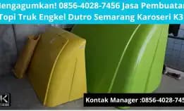 Mengagumkan! 0856-4028-7456 Jasa Pembuatan Topi Truk Engkel Dutro Semarang Karoseri K3