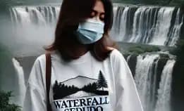 Baju Kaos Khas Air Terjun Sedudo