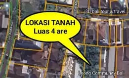 Dijual 4 Are, Jl. Gn. Andakasa Satelindo Penamparan Denpasar