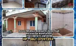 Dijual Murah Rumah Di Guwosari Pajangan Bantul Diy. Lt84 Lb80 Kt2 Km1 Shm. Hp: 082137097254* 