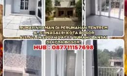 Rumah Nyaman Di Perumahan Tentrem Jl. Sirnagalih Kota Bogor.5jt All In Sudah Dapat Rumah 2lantai