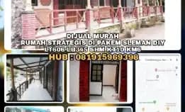 Dijual Murah Rumah Strategis Di Pakem Sleman Yogyakarta. Lt606 Lb345 Shm Kt10 Km6.H: 081915969398>