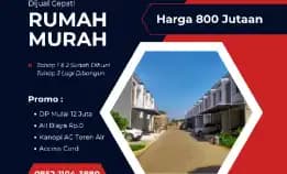 Siap Huni Harga 800 Jutaan Di Pamulang