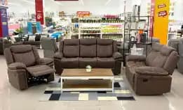 Selma Winchester Set Sofa Recliner - Coklat