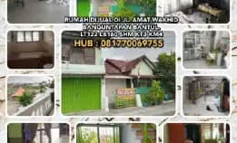 Rumah Dijual Di Jl. Amat Wakhid Banguntapan Bantul.Lt122 Lb160 Shm Kt3 Km4.H:081770069755