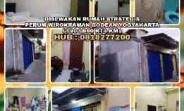 Disewakan Rumah Di Perum Wirokraman Godean Yogyakarta.Lt90 Lb90 Kt4 Km1. H: 0818277200* 