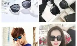 Bisa Cod - K401 Kaca Mata Pria Wanita Sunglasses