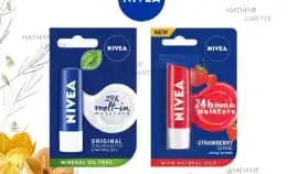 Nivea Lip Balm | Lip Care | Fruity Shine With Natural Oils Lipbalm Original