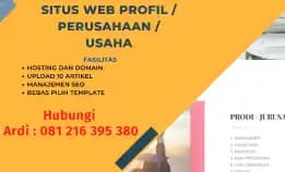 Jasa Pembuatan Website Perusahaan Dan Umkm Surabaya