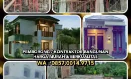 Pemborong / Kontraktor Bangunan Harga Murah & Berkualitas. Wa : 0857.0014.9715>> Kami Bantu 