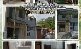 Dijual Rumah 2lantai Jl. Rejosari 1/14 Semarang Timur.Lt112 Lb±200 Kt4 Km3 Shm.H:08122816141*