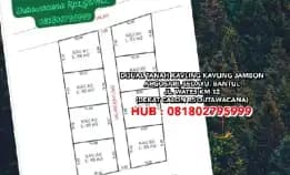 Dijual Tanah Kavling Jambon Argosari, Sedayu, Bantul. Jl. Wates Km 12 (Dekat Calon Rs Dutawacana) H: