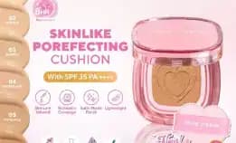 True To Skin - Skinlike Porefecting Cushion Spf 35 Pa++++ Medium To High Coverage Satin Matte Finish