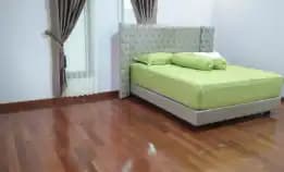 Flooring Lantai Kayu Asli 